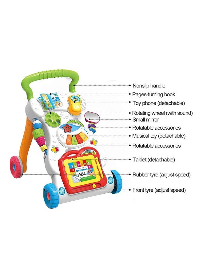 Cool Baby - Musical Baby Push Along Baby Walker 9-12 Months - Image 1