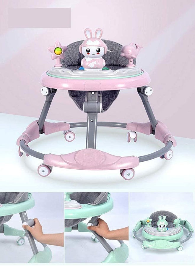 Baby Walker With Push Handle And Adjustable Height Easily Foldable (6 To 18 Month) - v1646809913/N38722514A_6