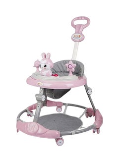 Cool Baby 360 Degree Rotating Wheels Adjustable Baby Walker With Push Handle  - Image 2