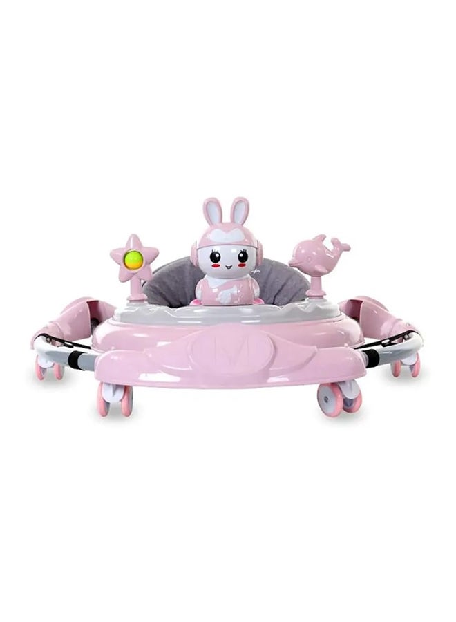 Cool Baby - 360 Degree Rotating Wheels Adjustable Baby Walker With Push Handle - Image 1