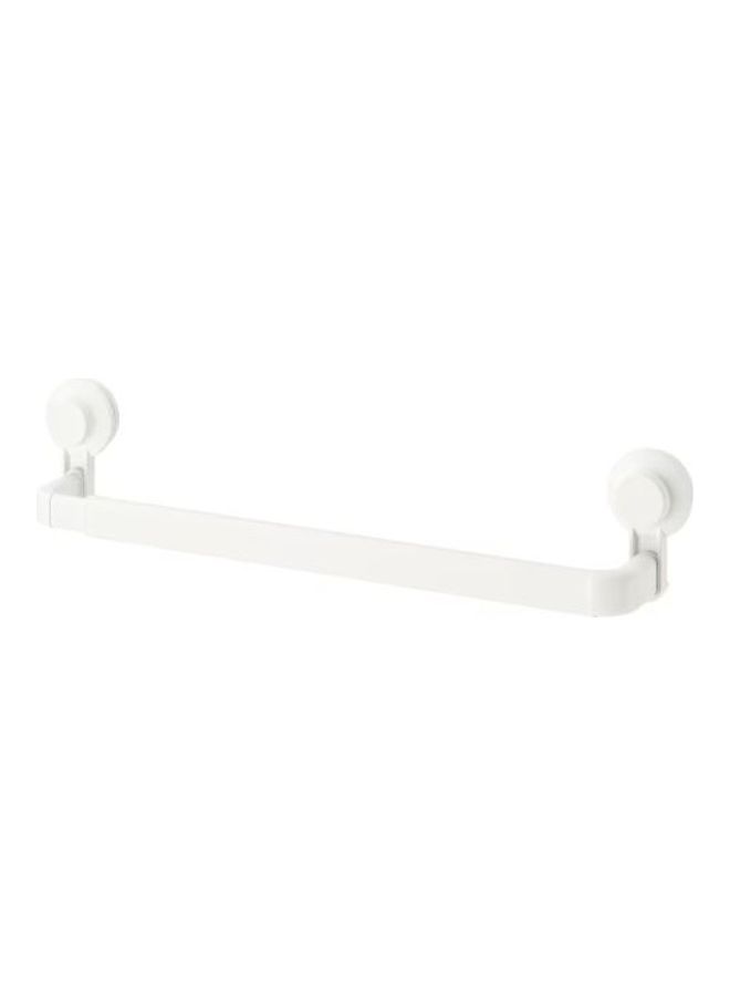 Towel Rack With Suction Cup White 87x10cm - Image 2