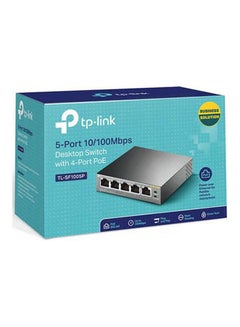 TP-LINK Switch Poe  5Port 10/100Mbps Unmanaged Desktop Silver  - Image 1