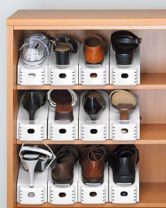 Like-It 2-Piece Shoe Holder Wide W3.94 X D10.24 X H5.31 inch  - Image 3
