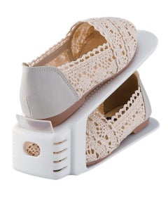 Like-It Slim Shoe Holders White W3.15 X D10.24 X H5.31 inchinch  - Image 1