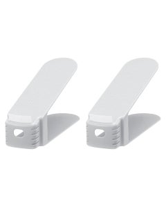 Like-It Slim Shoe Holders White W3.15 X D10.24 X H5.31 inchinch  - Image 4