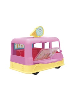 Peppa Pig Peppa  Peppa’s Adventures Peppa’s Ice Cream Truck Vehicle Preschool Toy, Speech and Sounds, Peppa Figure and Accessory, Ages 3 and Up  - Image 4