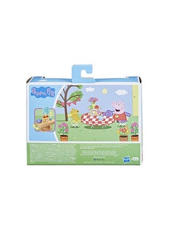 Peppa Pig Peppa  Peppa's Adventures Tea Time with Peppa Accessory Set Preschool Toy, Peppa  Figure and 5 Accessories, for Ages 3 and up  - Image 3