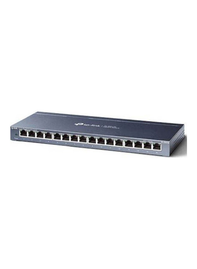 TP-LINK - Switch  16Port 10/100/1000Mbps Unmanaged Desktop Black - Image 1
