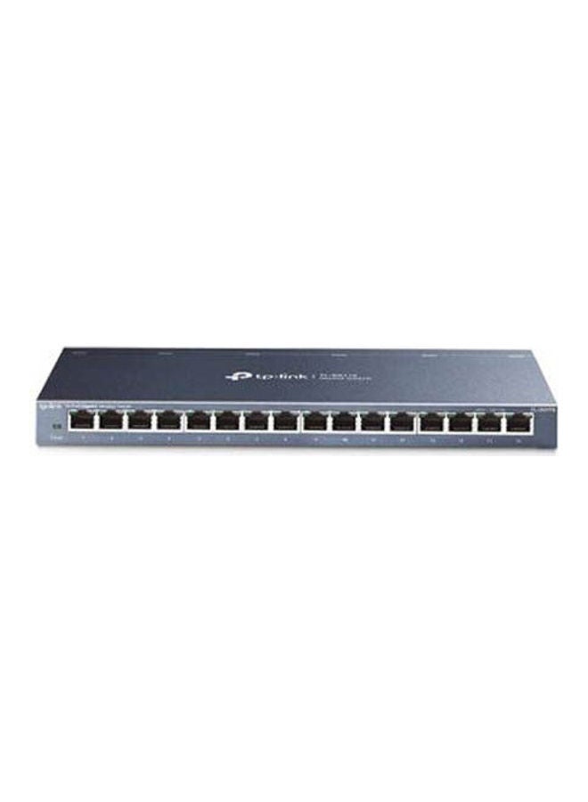 TP-LINK - Switch  16Port 10/100/1000Mbps Unmanaged Desktop Black - Image 1
