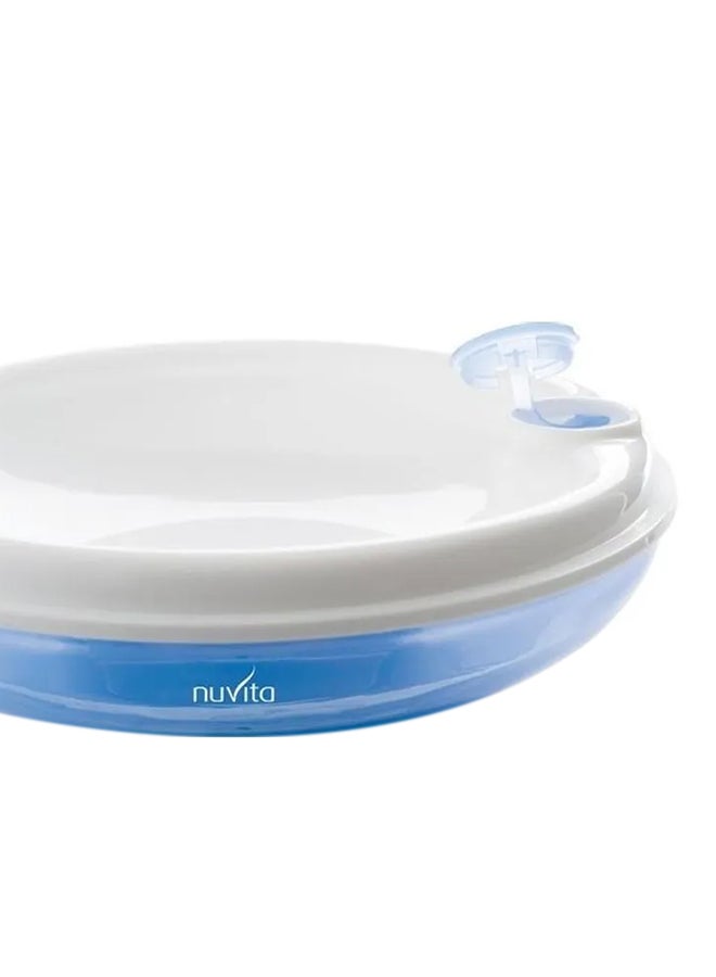 Nuvita - Warm Plate With Suction Cup - Blue - Image 1