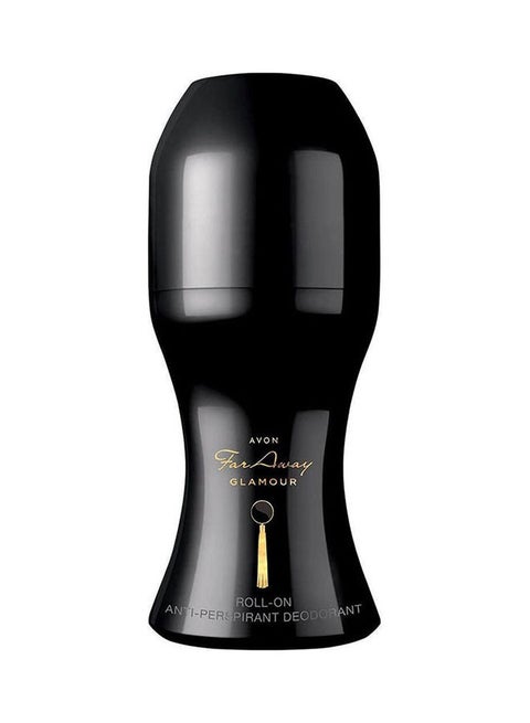 Far Away Glamour Roll On Anti Perspirant Deodorant For Women Black 50ml