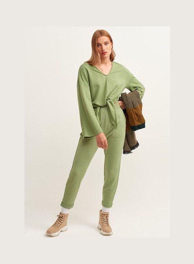 OXXO Figurum Playing Sweatshirt Green  - Image 1