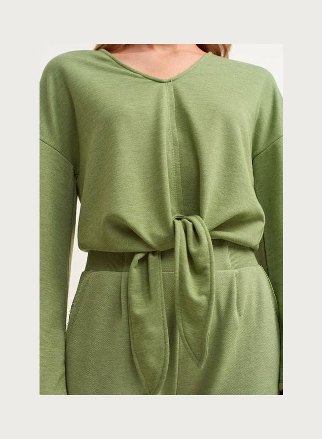OXXO Figurum Playing Sweatshirt Green  - Image 2