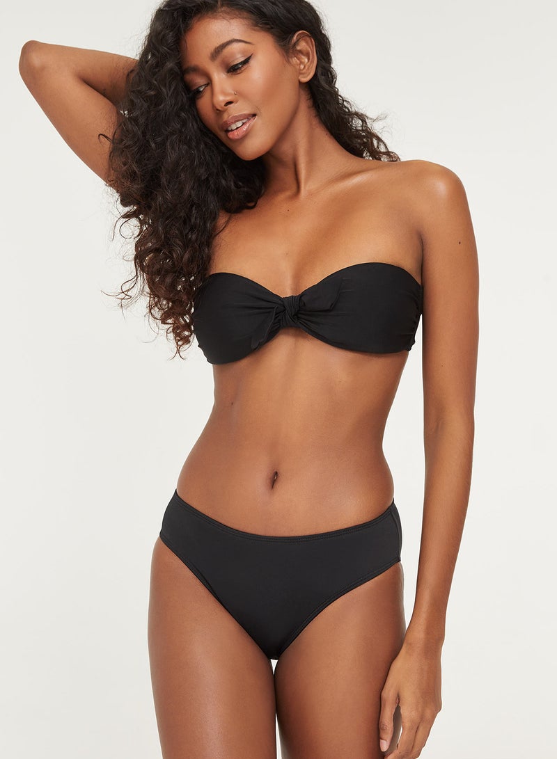 Ardene - Full Cut Swimsuit Bottom Black - Image 1