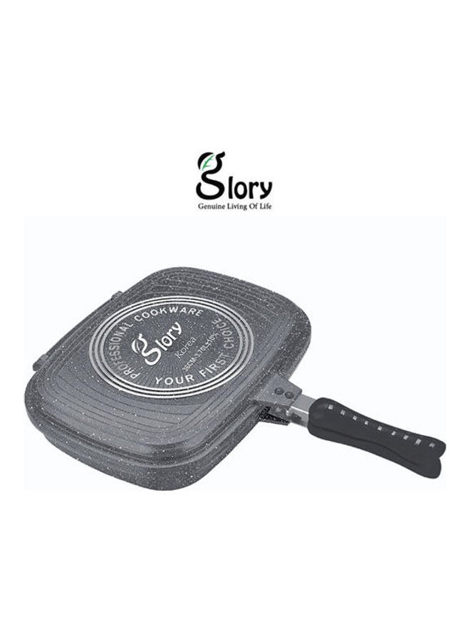 Glory Double Jumbo Grill Grey 36cm 