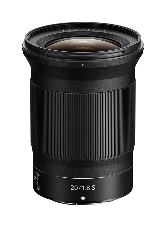 Nikon NIKKOR Z 20mm f/1.8 S Lens Black  - Image 1