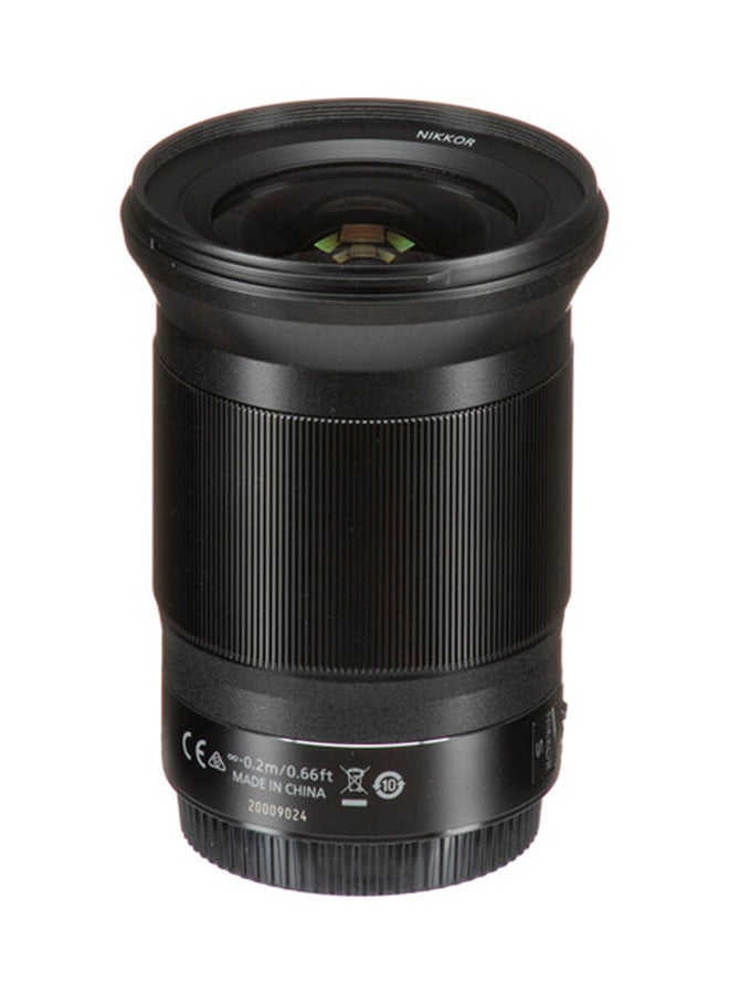 Nikon NIKKOR Z 20mm f/1.8 S Lens Black  - Image 3