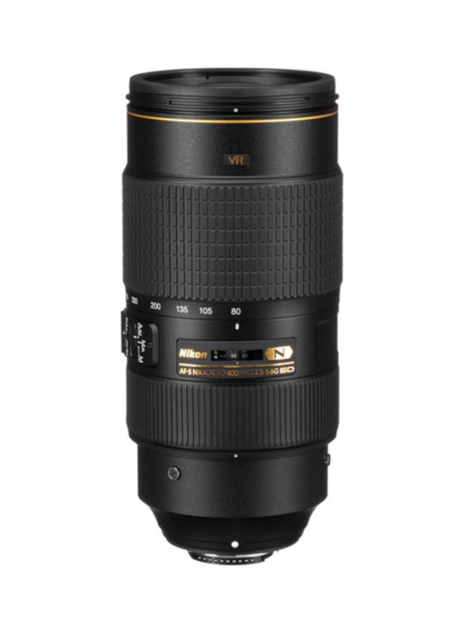 نيكون عدسة AF-S  ED VR نيكور ببعد بؤري 80-400 مم وفتحة f/3.5-5.6G  - Image 3