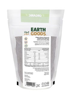 Earth Goods Organic High Protein Gluten-Free Brown Flaxseeds 340grams  - Image 2