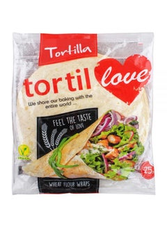 Tortil Love Wheat Flour Wraps 60grams Pack of 12