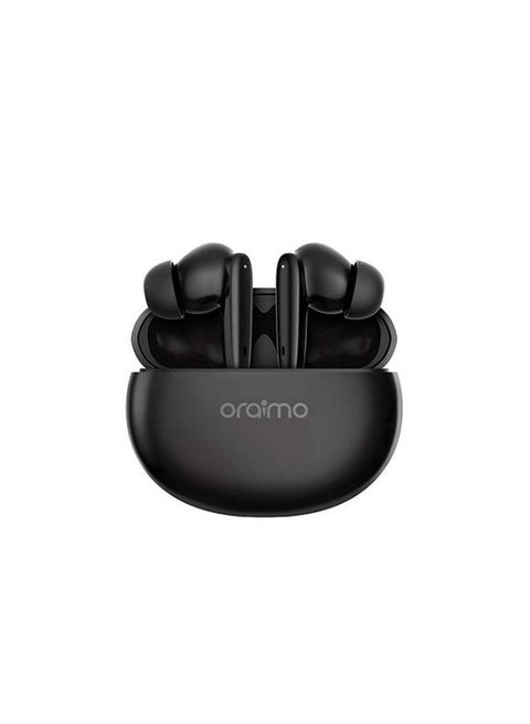 TWS Riff OEB-E02D Bluetooth 5.0 Earbuds Built-in Mic and Stereo Bass Sound Black