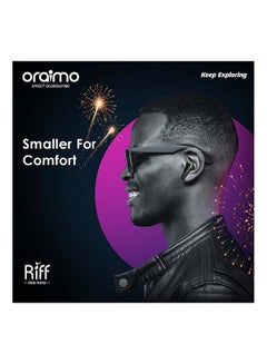 Oraimo TWS Riff OEB-E02D Bluetooth 5.0 Earbuds Built-in Mic and Stereo Bass Sound Black  - Image 2