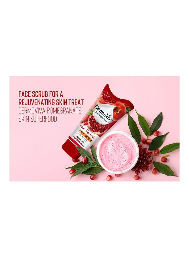 DermoViva Skin Revival Pomegranate Face Scrub 150ml - Image 4