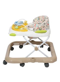 Mamalove Fashionable and Unique Design Adjustable Swivel Wheels Backrest Baby Walker With High-quality Plastic  - Image 2