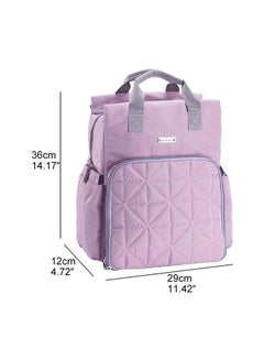 insular Lightweight and Compact Baby Water-proof Diaper Backpack Bag With Stroller Strap  - Image 5