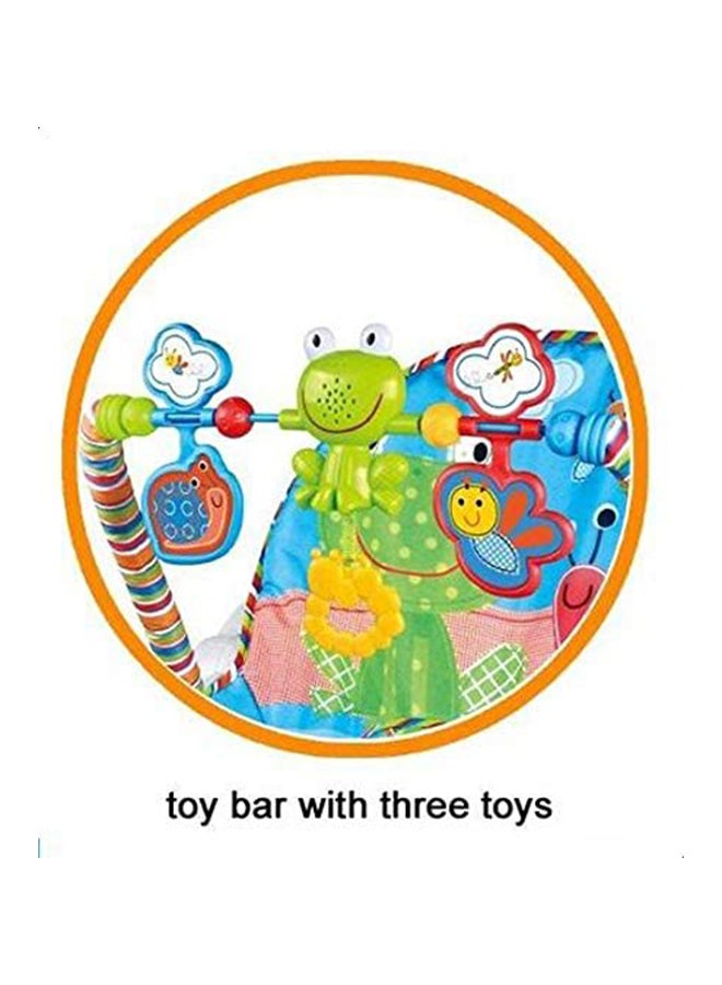 Lightweight and Foldable Design Infant to Toddler Baby Rocker With 2 Toys - Image 5