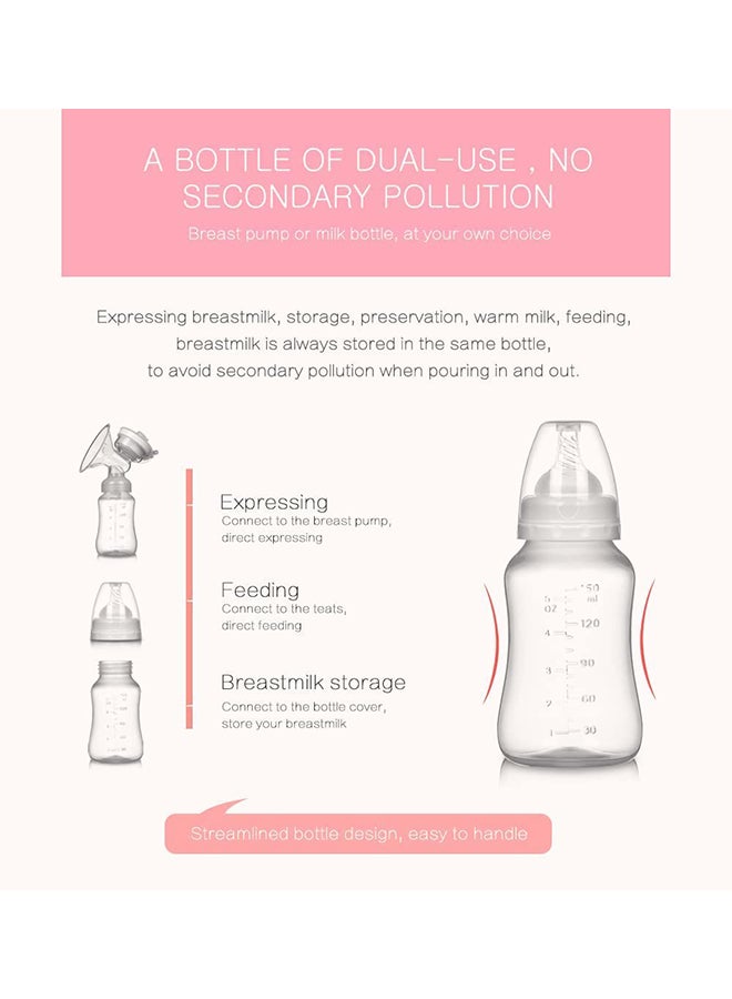 YONG JIU Dual Suction Electric Nursing Breastfeeding Pump With Pacifier Set For Baby Feeding  - Image 5
