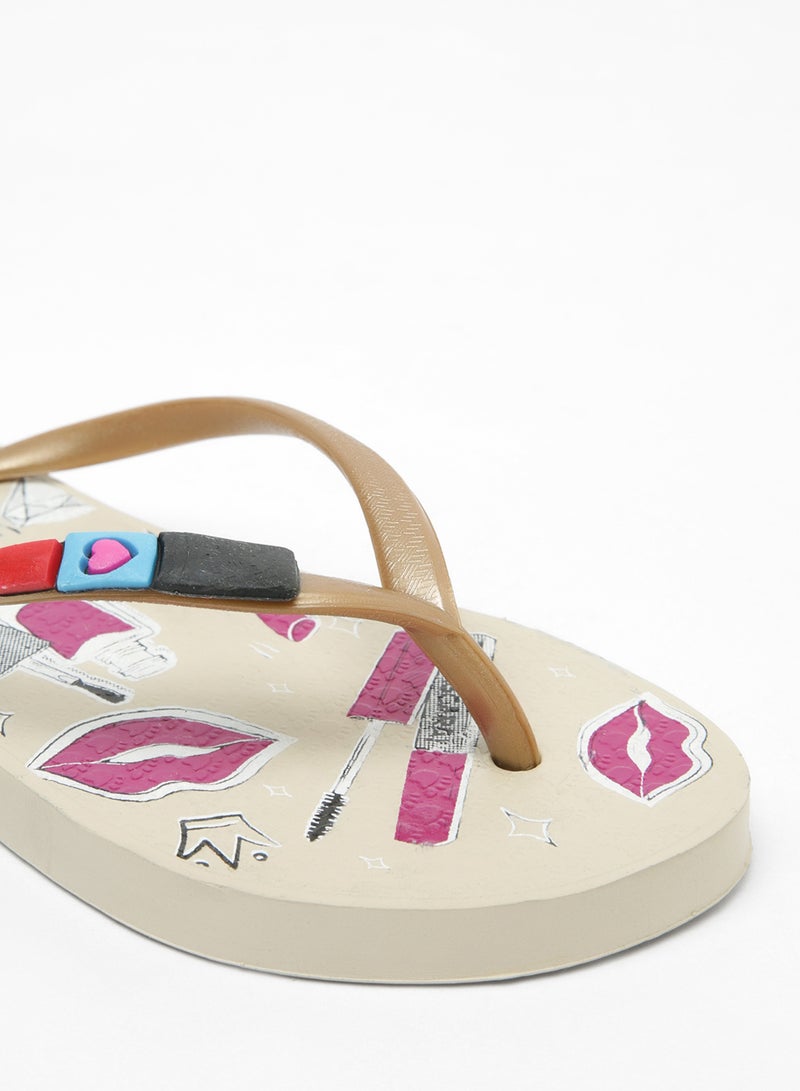 Geoomnii - Laurie Printed Slip On Slipper Multicolour - Image 1