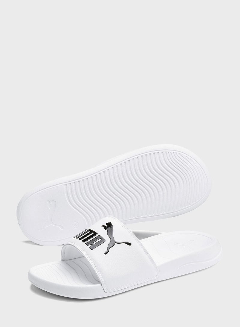 PUMA Popcat 20 Slides White - Image 3