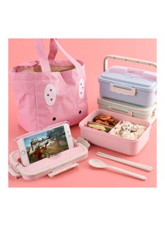 Wheat Straw Microwave Lunch Box Pink - v1646843375/N52871761A_4