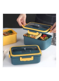 Arabest Wheat Straw Microwave Baby Lunch Box Blue 12 x 20 x 7.6cm  - Image 4