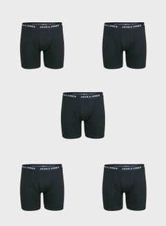 Pack Of 5 Essential Trunks Black