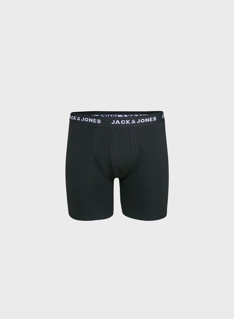 JACK & JONES - Pack Of 5 Essential Trunks Black - Image 1