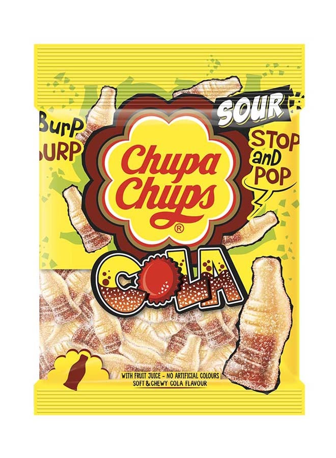 Chupa Chups Sour Cola Jellies 90grams - Image 1