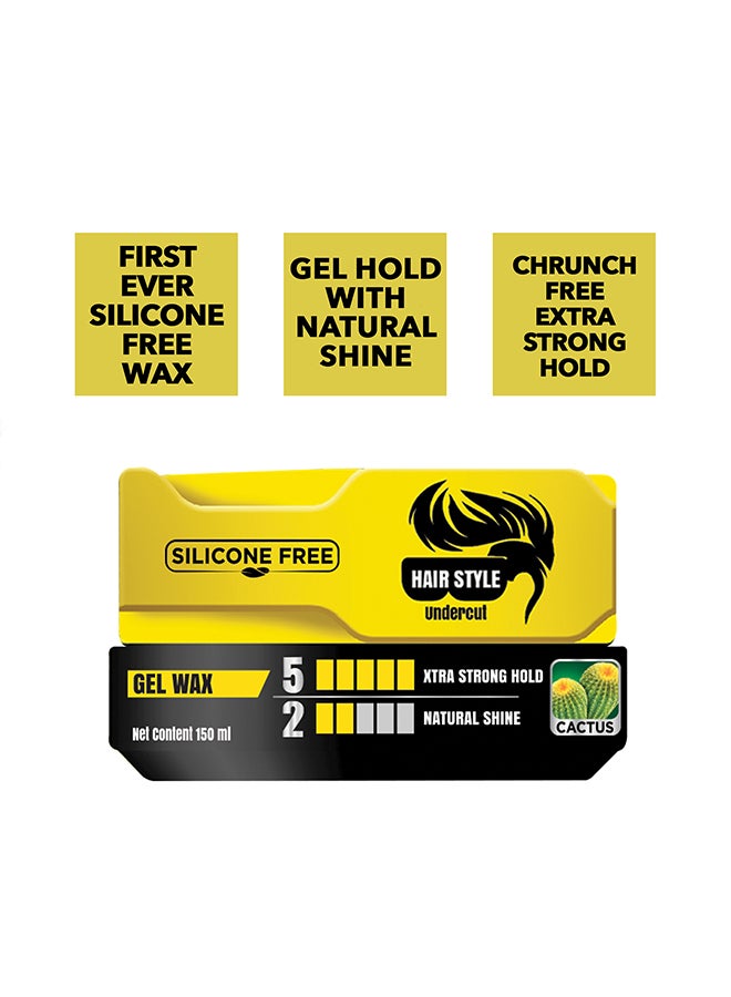 Dabur - Extra Strong Hold Styling Hair Wax Silicon Free 150ml - Image 1