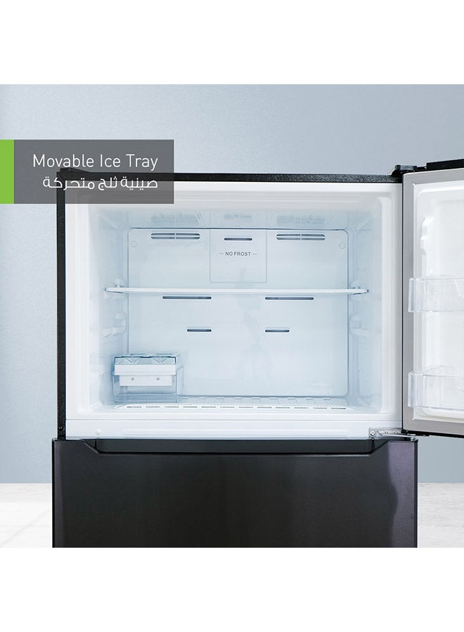 Panasonic - 833L Gross Capacity - 650L Net Capacity, Double Door Top Freezer With Nutri Tafreez Technology, External Touch Control Panel, Surround Cooling, Dual Crisper With Humidity Control with Jumbo Freezer NR-BC833VS Dark Grey - Image 1