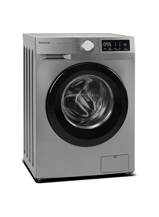 باناسونيك - غسالة تحميل أمامي 1200 دورة في الدقيقة 7 كجم 7 kg NA-127MG2 فضي - Image 1