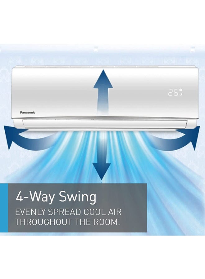 Panasonic 1.5 Ton Split Air Conditioner 18000 BTU Turbo cooling Auto restart 4 Way Swing CS/CU-UV18WKF-5 White - Image 4