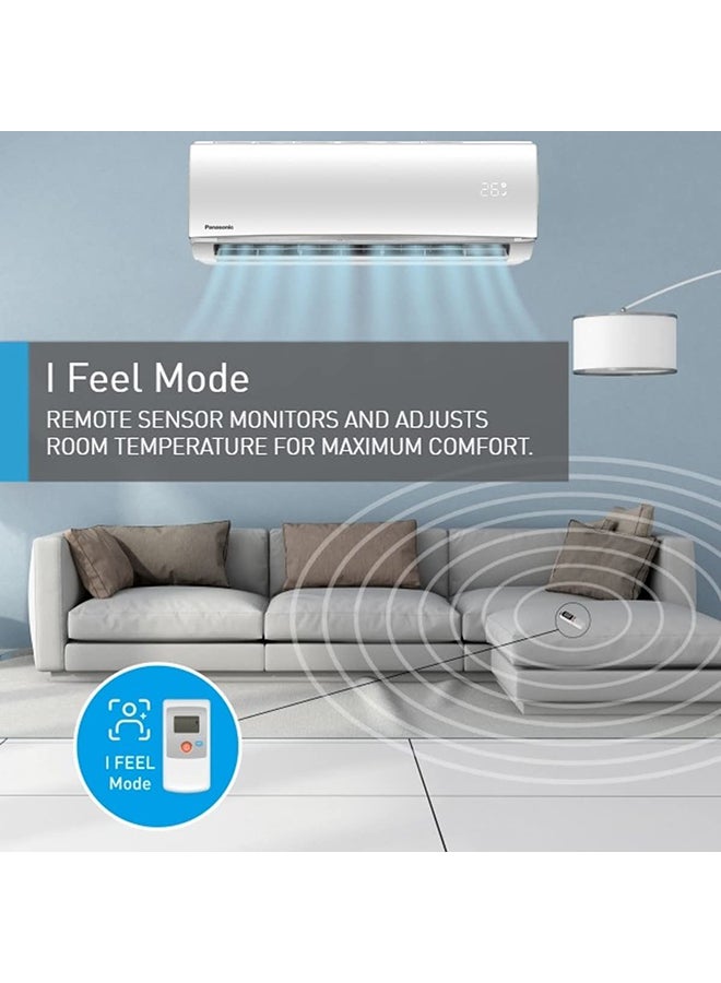 Panasonic 1.5 Ton Split Air Conditioner 18000 BTU Turbo cooling Auto restart 4 Way Swing CS/CU-UV18WKF-5 White - Image 3