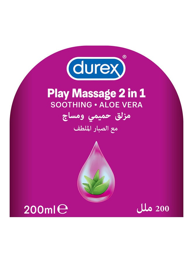 Durex Play Massage 2 In 1 Soothing Aloe Vera Gel - Image 2