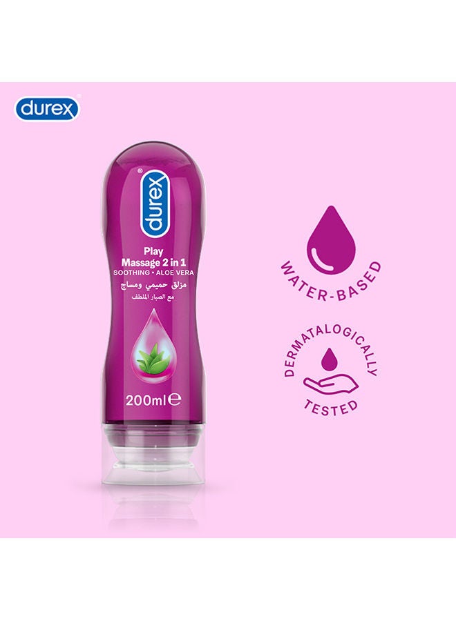 Durex Play Massage 2 In 1 Soothing Aloe Vera Gel - Image 4
