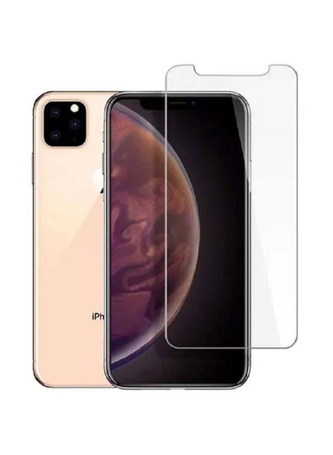 MARGOUN 2-Piece Tempered Glass Screen Protector For Apple IPhone 11 Pro Clear - Image 3