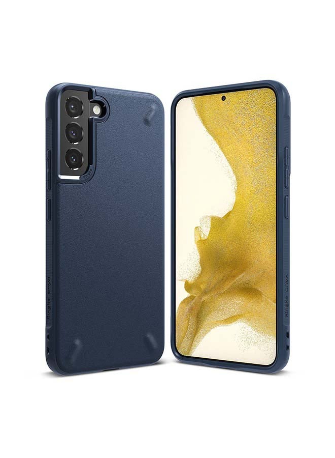 Ringke Onyx Series for Samsung S22 Plus Case Shockproof Durable Anti-Slip Cover - Dark Blue Navy - Image 1