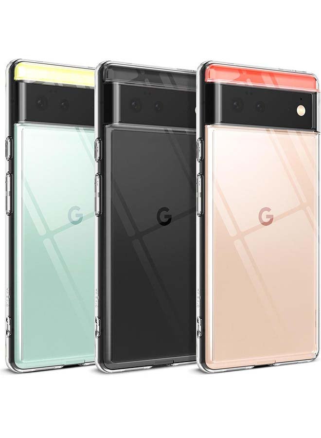 Ringke Fusion Series Heavy Duty TPU Shockproof Case Cover For Google Pixel 6 Clear - Image 1
