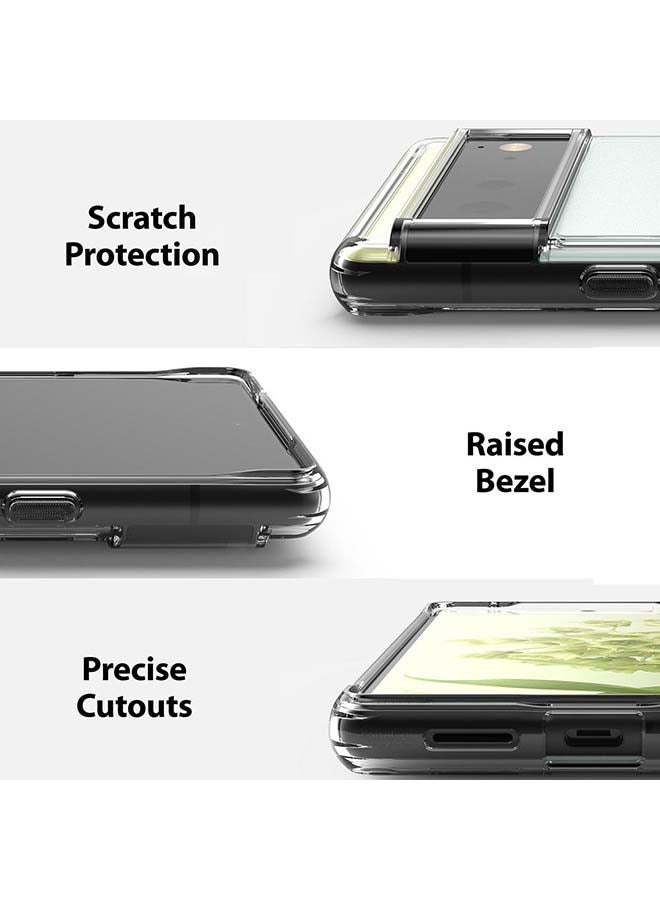 Ringke Fusion Series Heavy Duty TPU Shockproof Case Cover For Google Pixel 6 Clear - Image 5