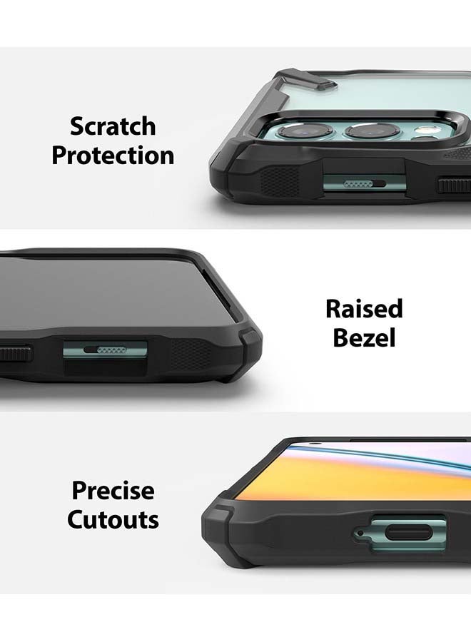 Ringke Fusion X Series OnePlus Nord 2 Case Hard PC Back Heavy Duty TPU Frame Cover - Black - Image 5